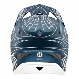 D3 Fiberlite Helmet Spiderstripe Blue
