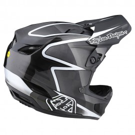 D4 Carbon Helmet W/Mips Lines Black / Gray