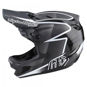 D4 Carbon Helmet W/Mips Lines Black / Gray