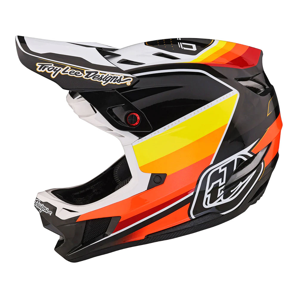 D4 Carbon Helmet W/Mips Reverb Black / White