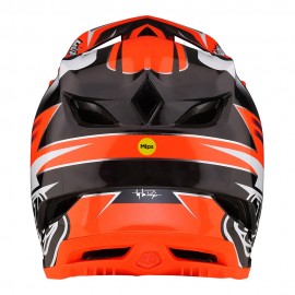 D4 Carbon Helmet W/Mips Saber Red