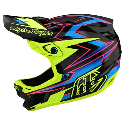 D4 Carbon Helmet W/Mips Volt Black / Flo Yellow