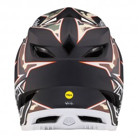 D4 Composite Helmet W/Mips Matrix Camo Army Green